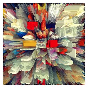 Extrusion 01 — Tirage Fine Art 40×40 cm | Morgan Paslier